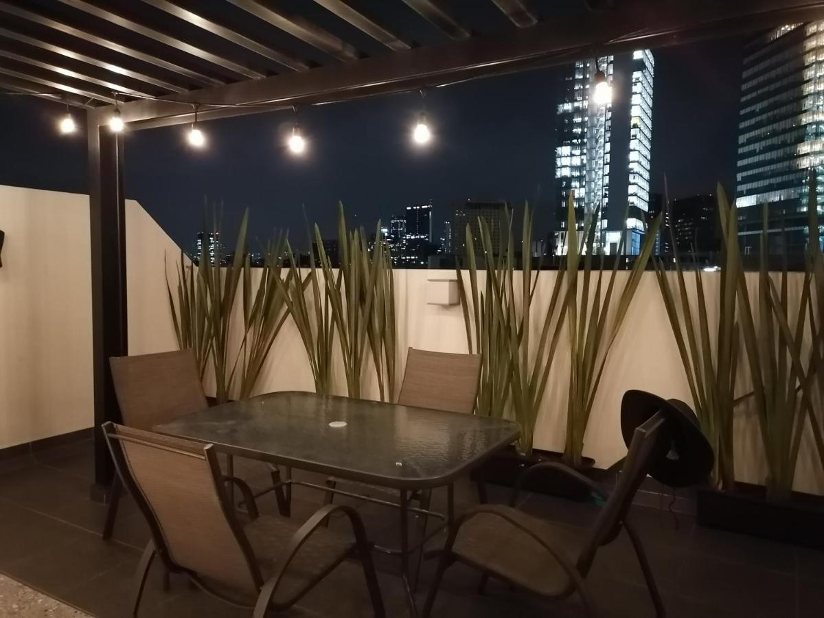 Apartamento Downtown Depto Con Terraza Privada México DF Exterior foto