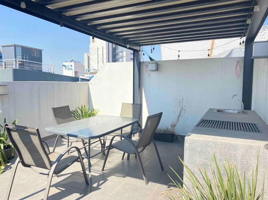 Apartamento Downtown Depto Con Terraza Privada México DF Exterior foto